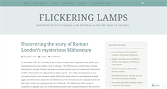Desktop Screenshot of flickeringlamps.com