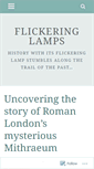 Mobile Screenshot of flickeringlamps.com