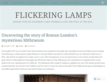Tablet Screenshot of flickeringlamps.com